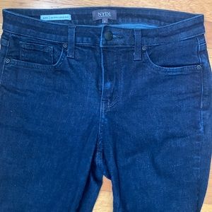 NYDJ jeans, Ami skinny leg, dark blue color